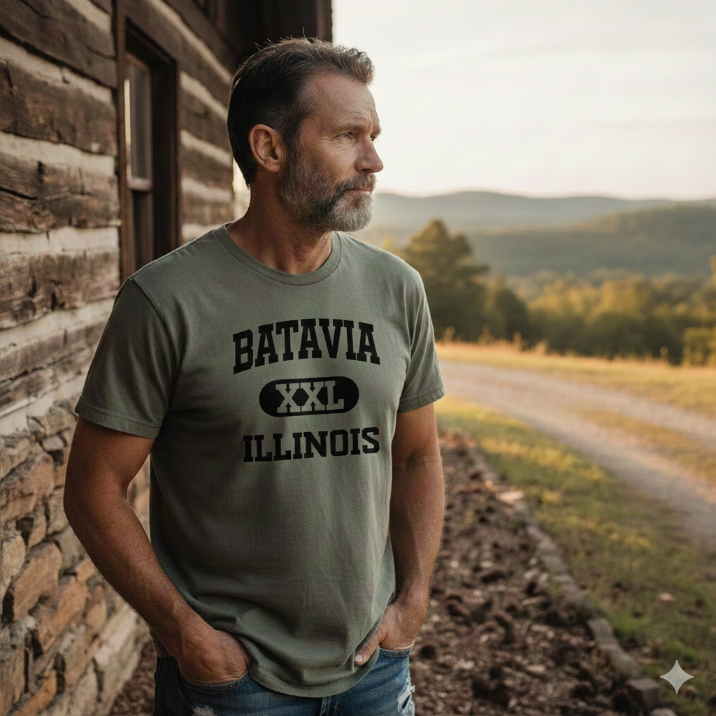 Custom Town Vintage College Tee