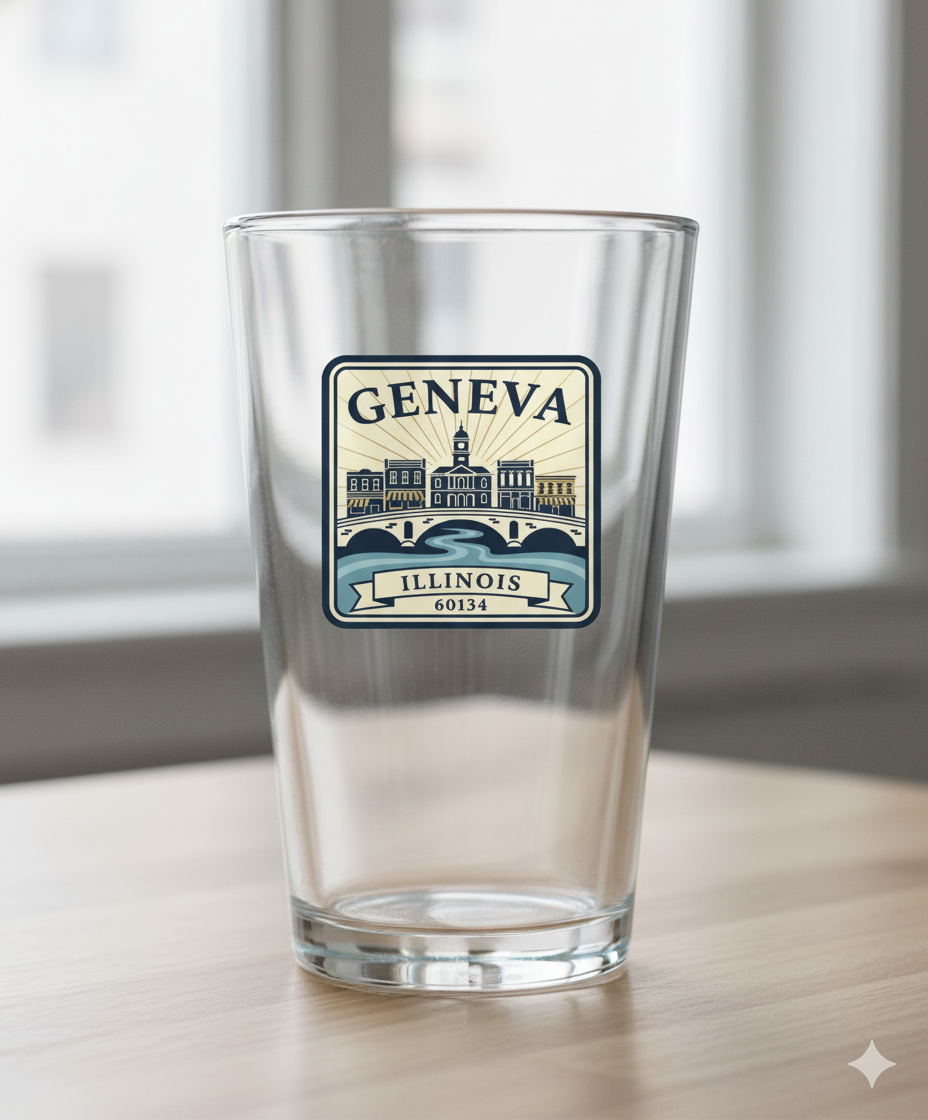 Geneva Icon Pint Glass