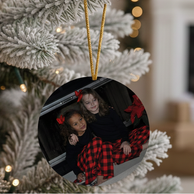 Custom Photo Ornament