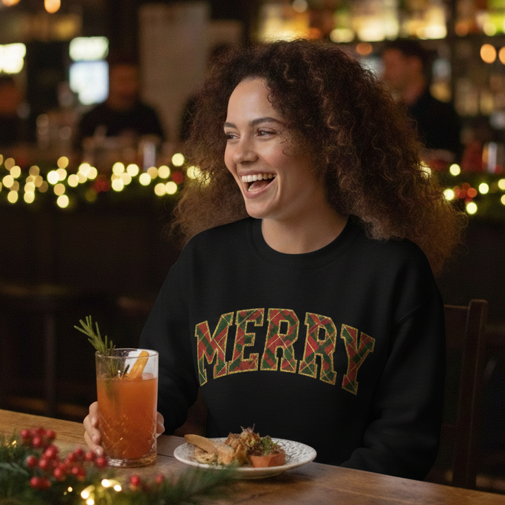 Merry Holiday Hoodie & Crewneck