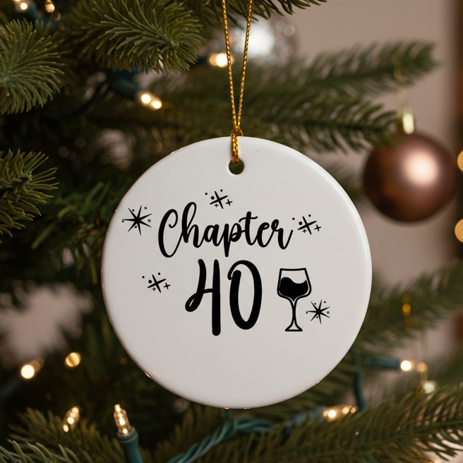 Chapter Ornament – Custom Birthday Edition