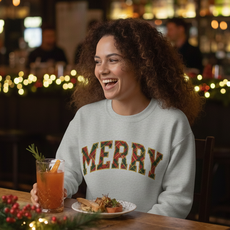 Merry Holiday Hoodie & Crewneck