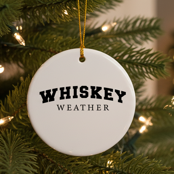 Whiskey Weather Ornament