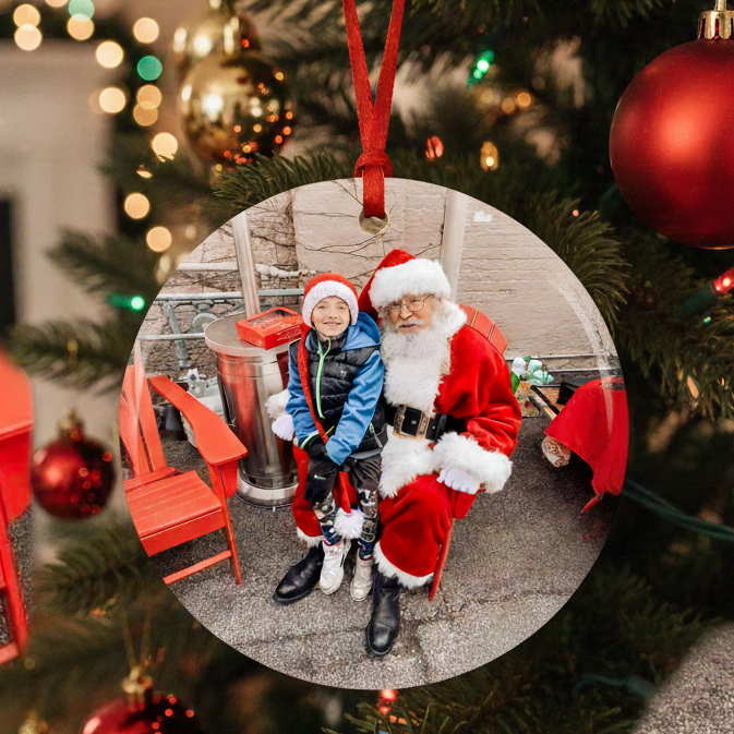 Custom Photo Ornament
