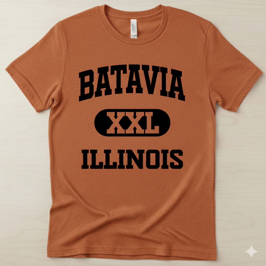 Custom Town Vintage College Tee