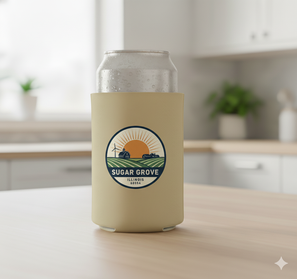 Sugar Grove Hometown Can Koozie