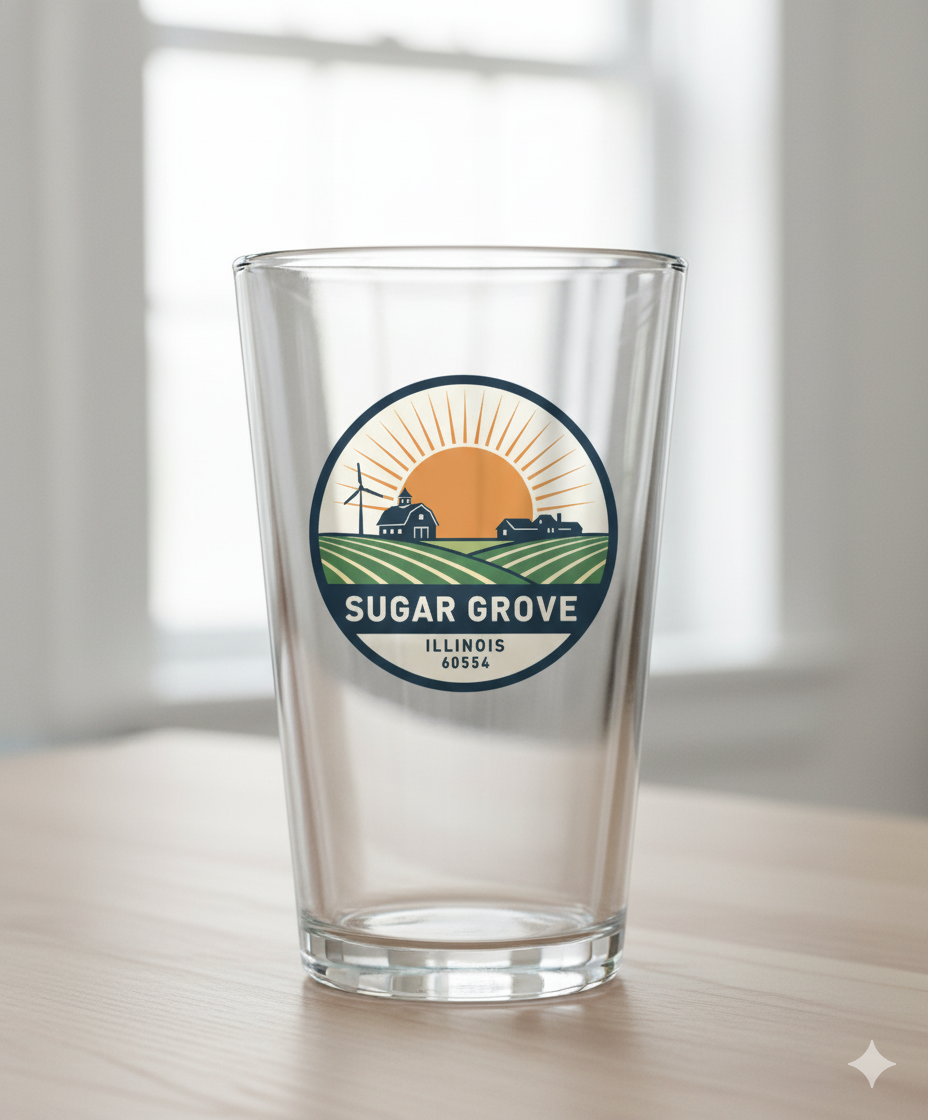 Sugar Grove Icon Pint Glass