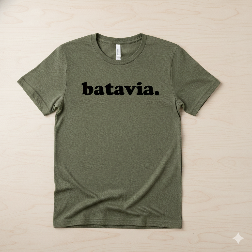 Custom “Hometown.” Minimalist Tee