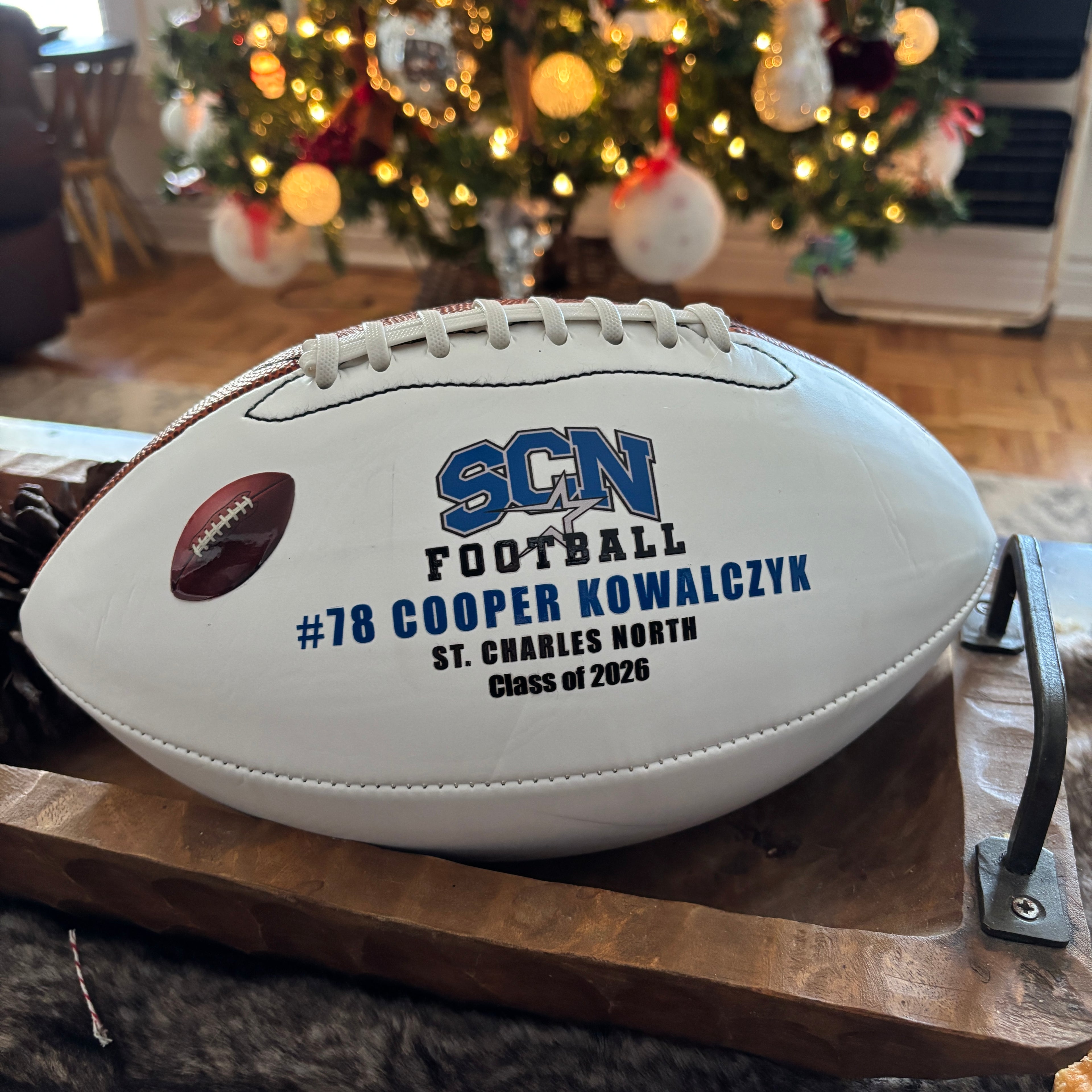 Customized Full-Size Memory Football