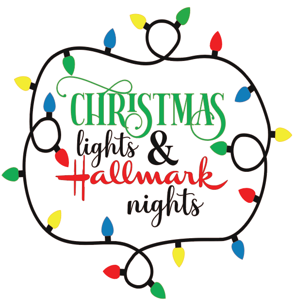 Christmas Lights &amp; Hallmark Nights Pint Glass