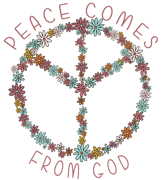 Peace Comes From God Coffee Mug