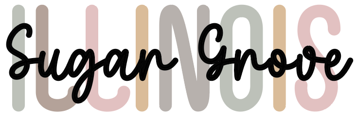 Custom Hometown Illinois Ornament