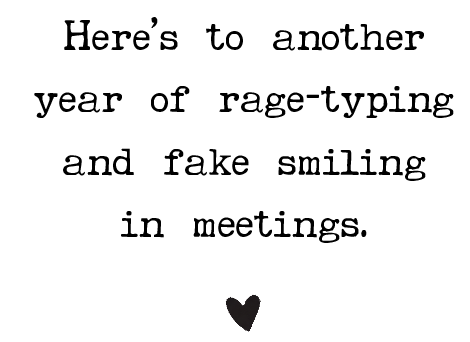 Rage-Typing &amp; Fake Smiling Pint Glass