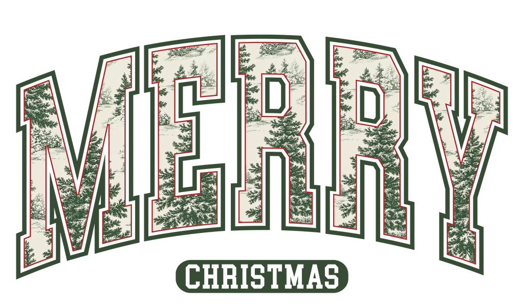Merry Christmas Varsity Hoodie